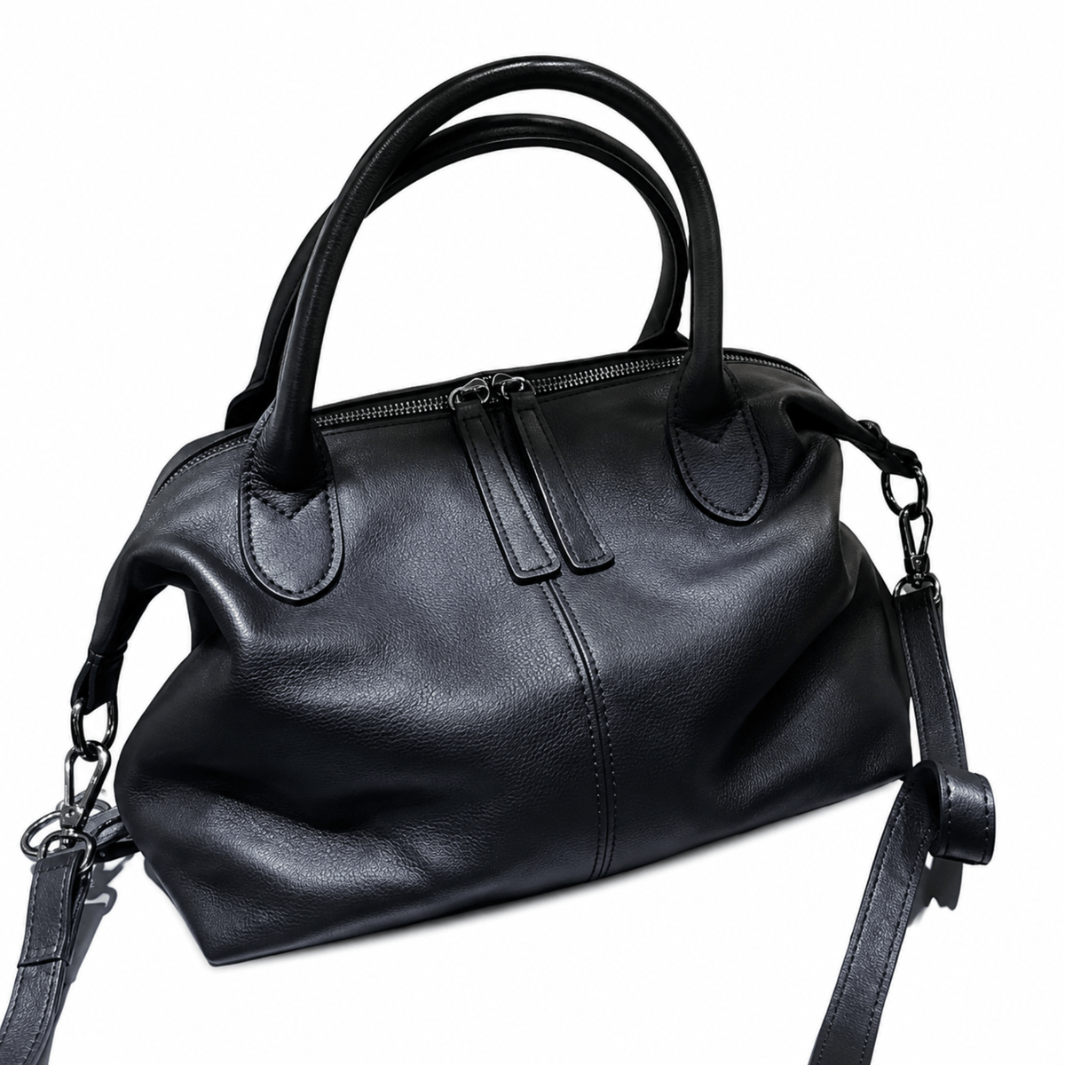 ATLAS - Sac de Voyage Cuir Elégant avec Bandoulière