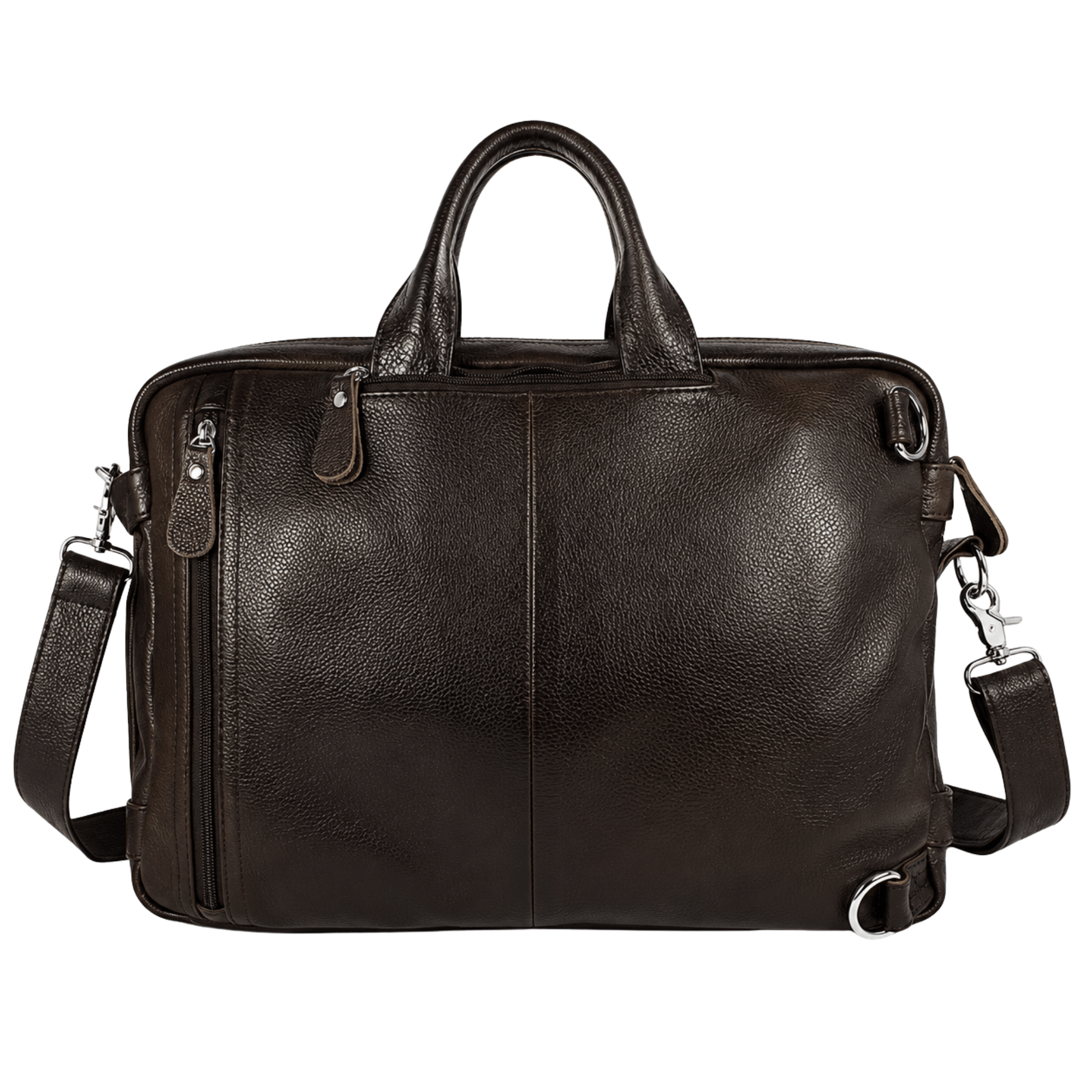 COMMANDER - Sac de Voyage Cuir Grande Capacité avec Multiples Compartiments