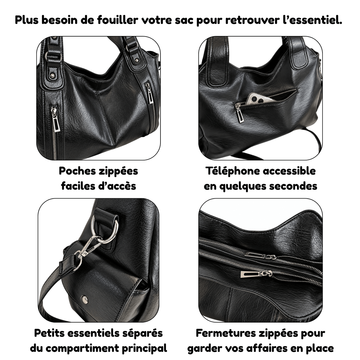 Calista - Sac de Voyage Femme Élégant Multi-poches