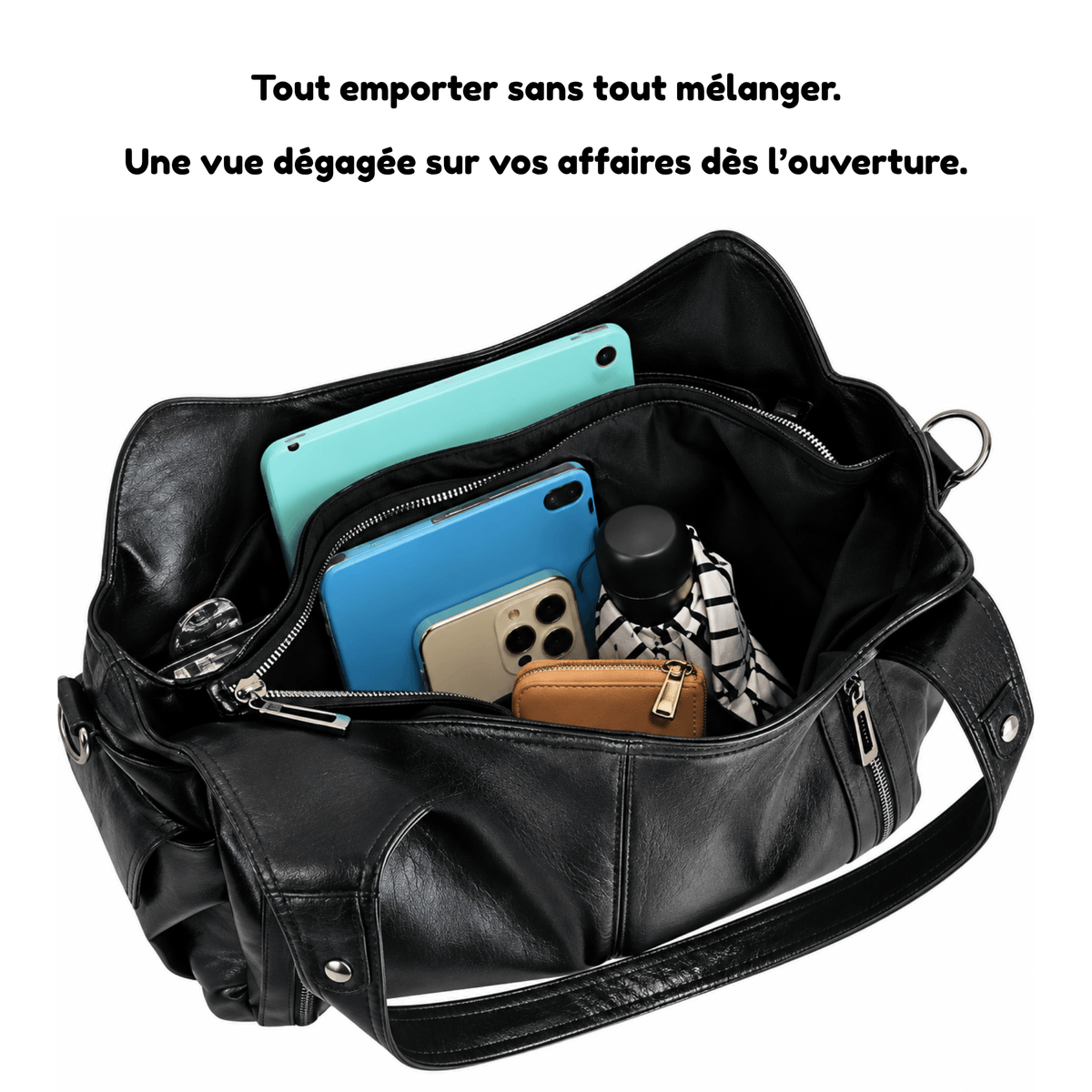 Calista - Sac de Voyage Femme Élégant Multi-poches