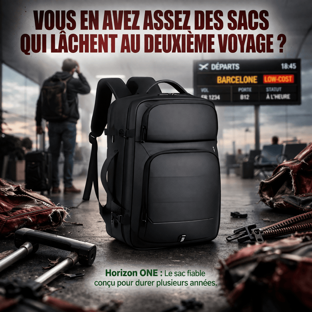 Sac à Dos HORIZON ONE - Tout emporter sans valise, sans compromis