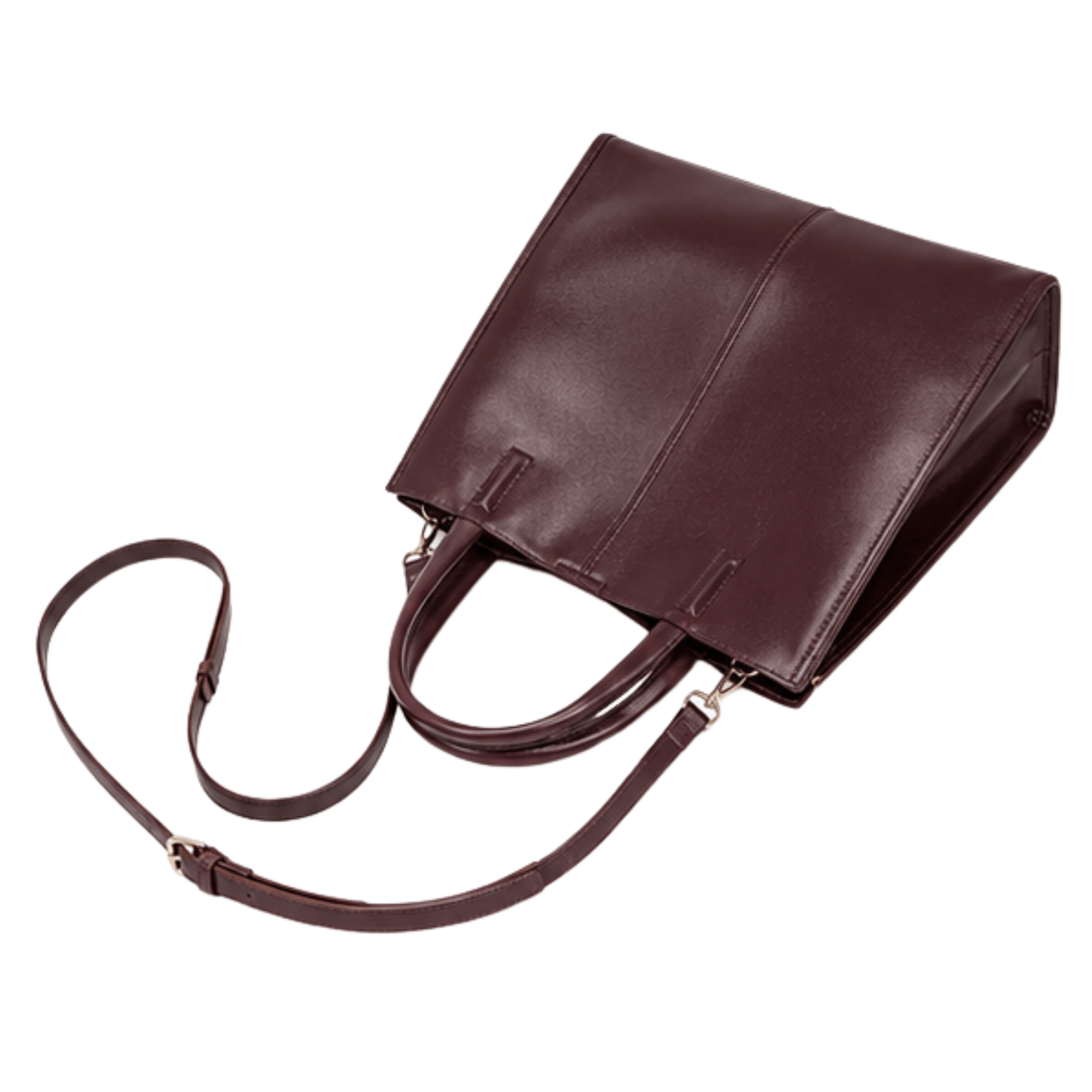 ÉLÉGANCE - Sac de Voyage Cuir Cabas Femme avec Bandoulière