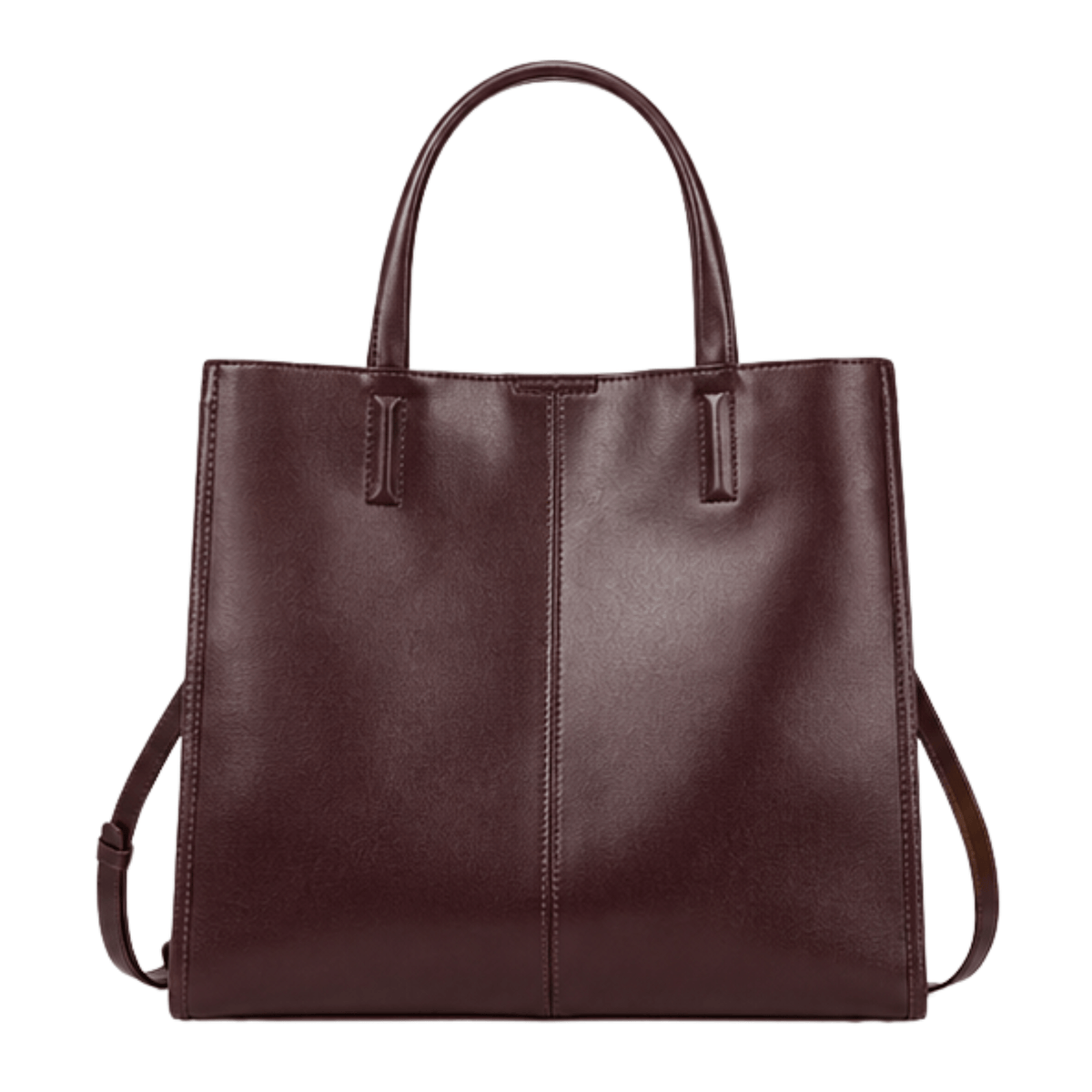 ÉLÉGANCE - Sac de Voyage Cuir Cabas Femme avec Bandoulière