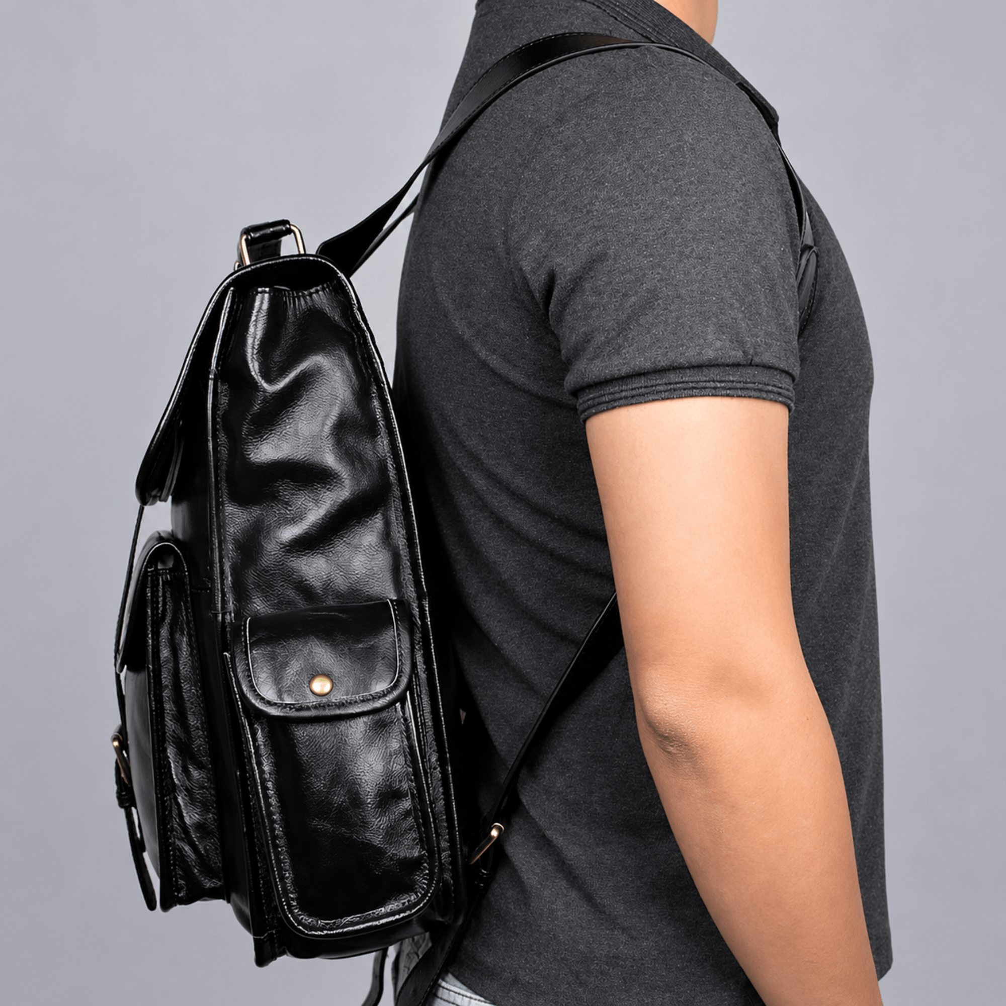 EXPLORER - Sac de Voyage Cuir Fait main, Multi-poches
