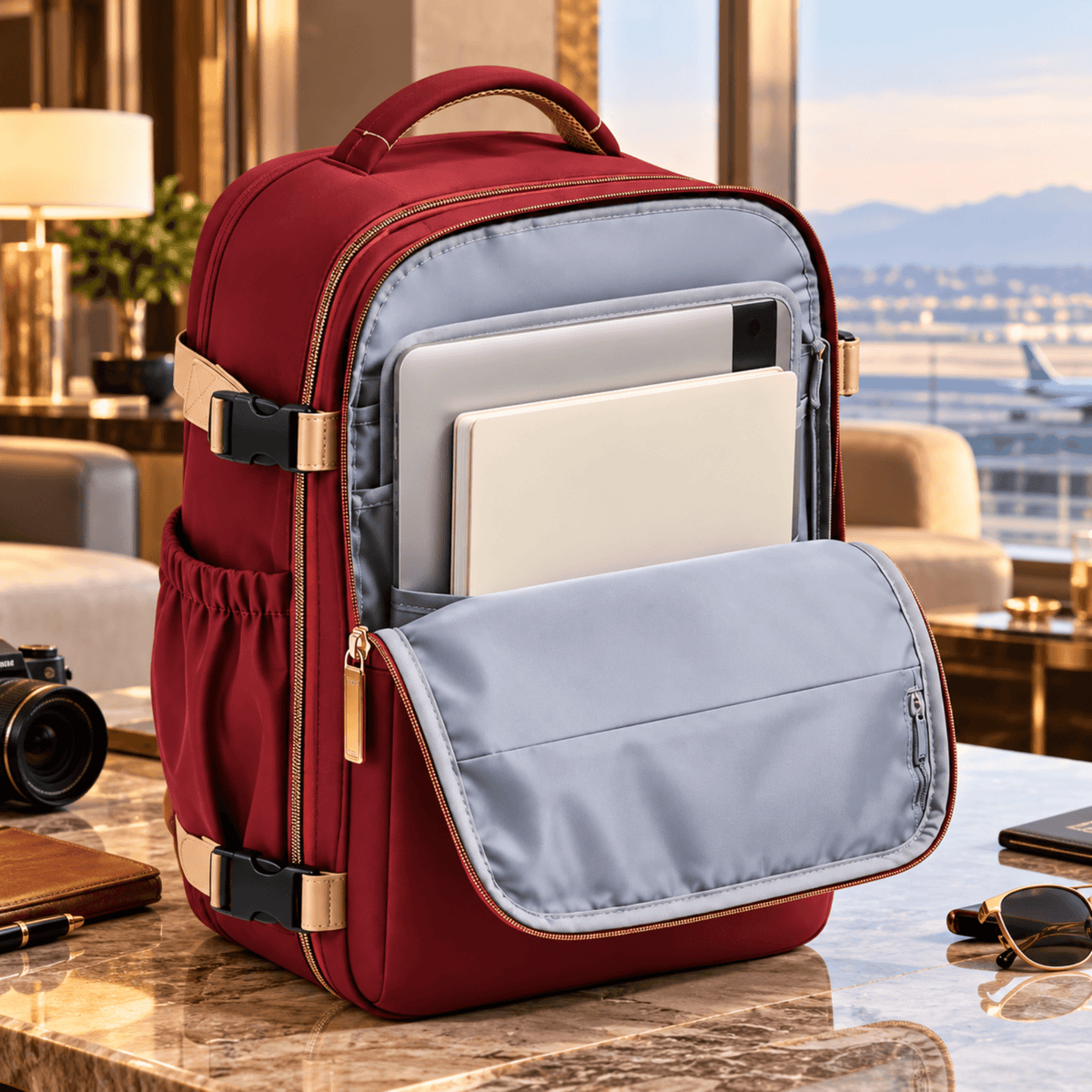 Évasion – Sac de Voyage Femme Sac à Dos Cabine Multi Compartiments