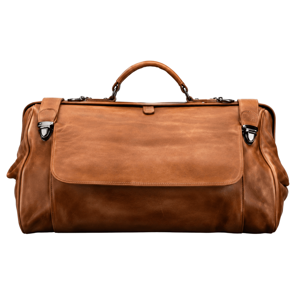 HERITAGE - Sac de Voyage Cuir Grande Capacité avec Bandoulière