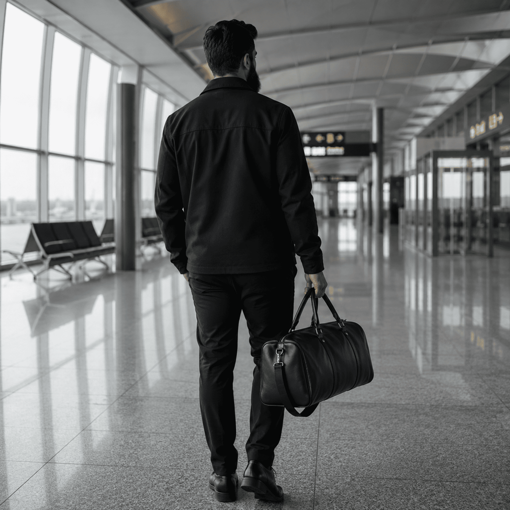 HORIZON EXECUTIVE - Sac de Voyage Homme en Cuir Synthétique PU Grande Capacité