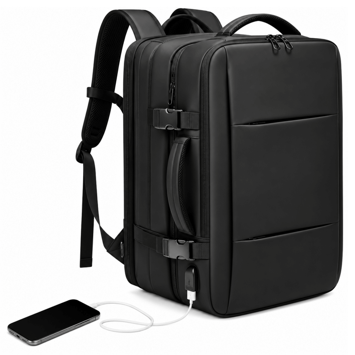 HORIZON VEYRON - Sac de Voyage Homme Extensible Grande Capacité