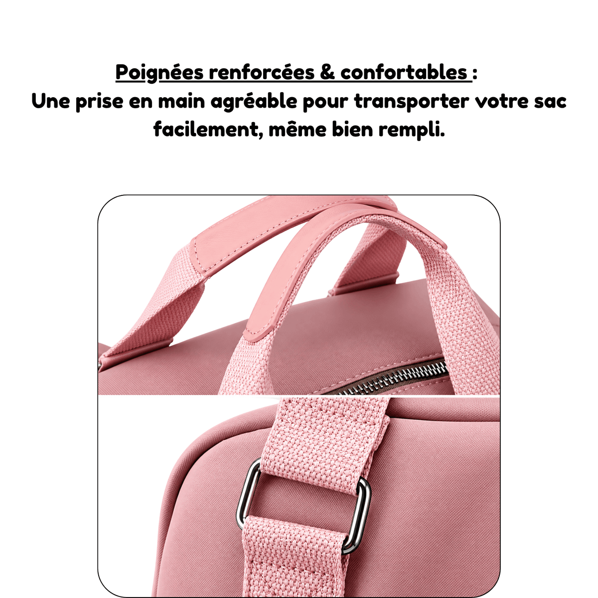Noléria - Sac de Voyage Femme Multifonction