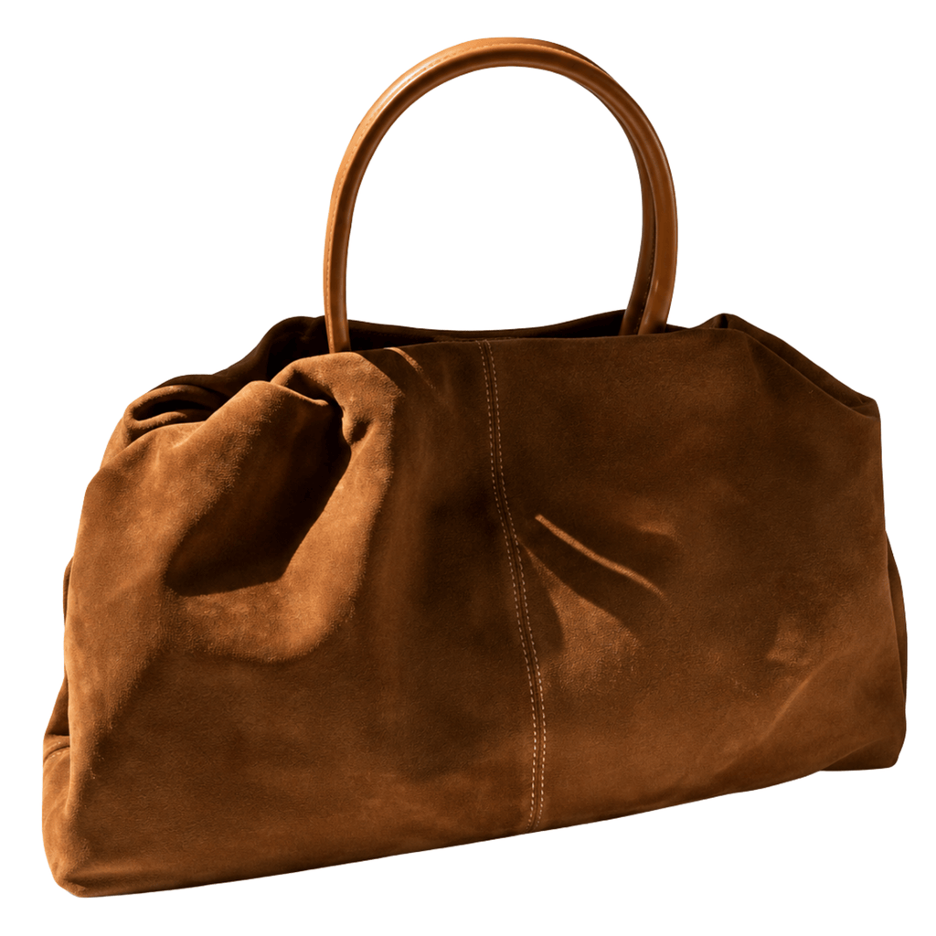 ODYSSEY - Sac de Voyage Cuir en Daim Givré Vintage