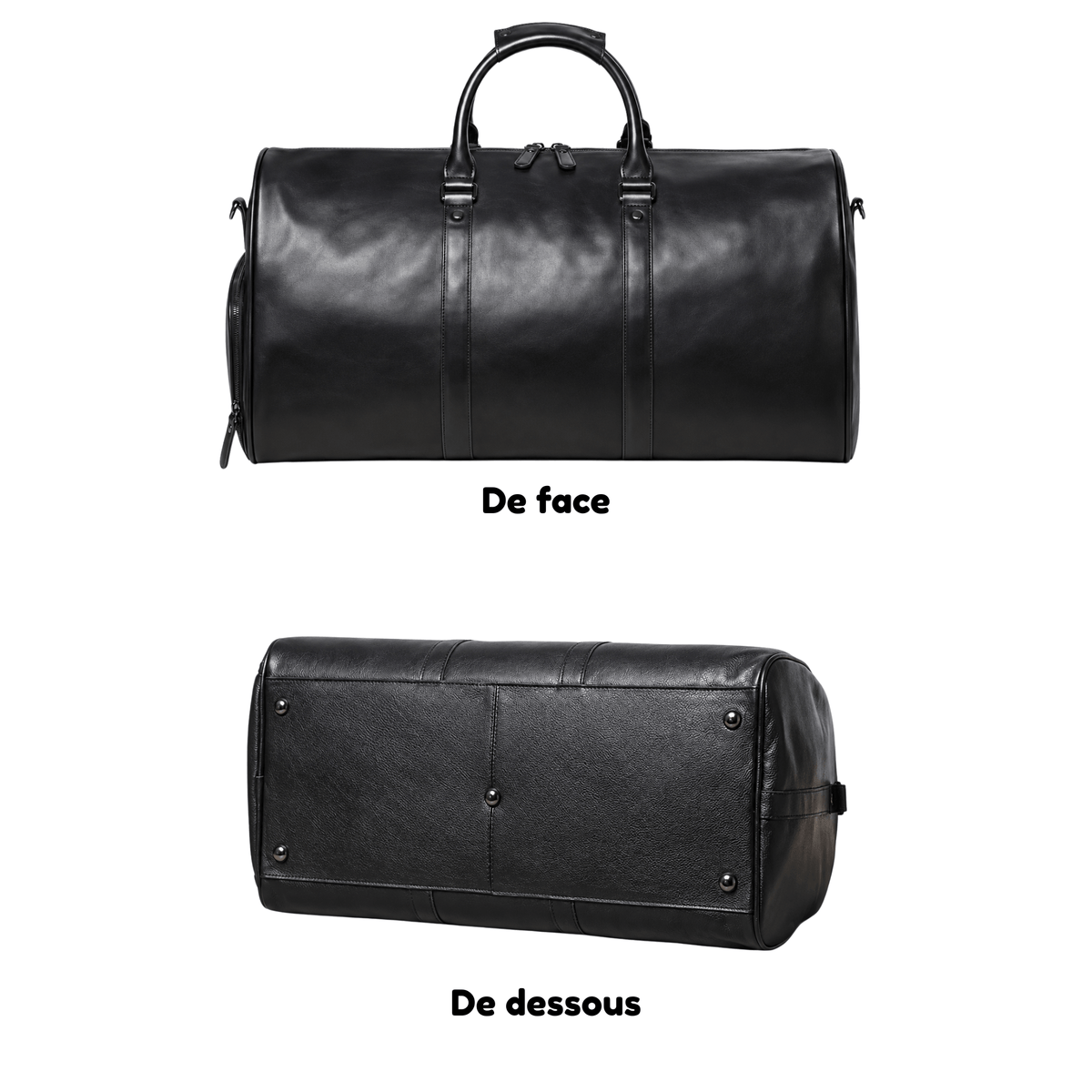REGENT - Sac de Voyage Cuir Minimaliste