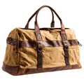 SAFARI - Sac de Voyage Cuir Grande Capacité Toile & Finitions Cuir