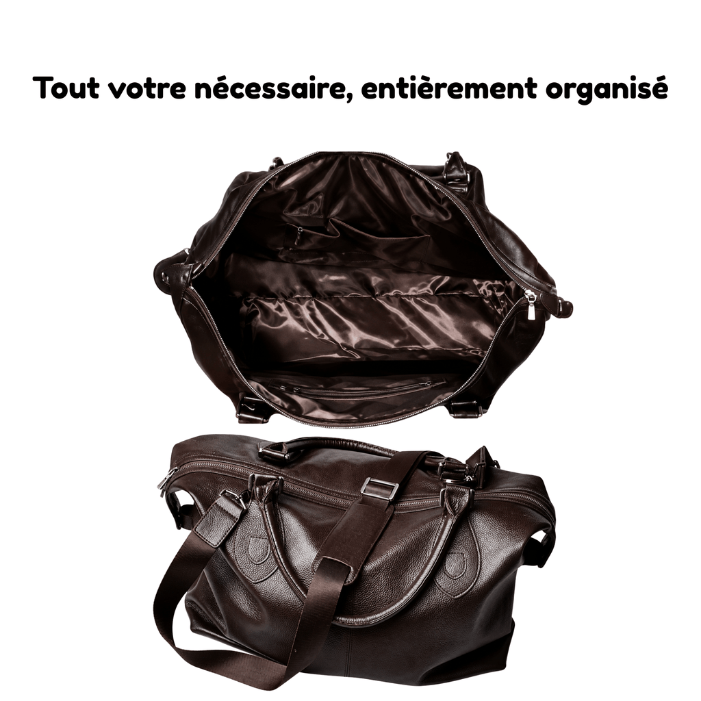 SOVEREIGN - Sac de Voyage Cuir Élégant