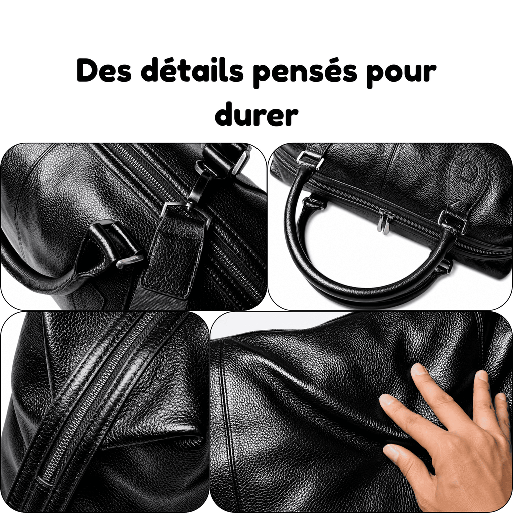 SOVEREIGN - Sac de Voyage Cuir Élégant