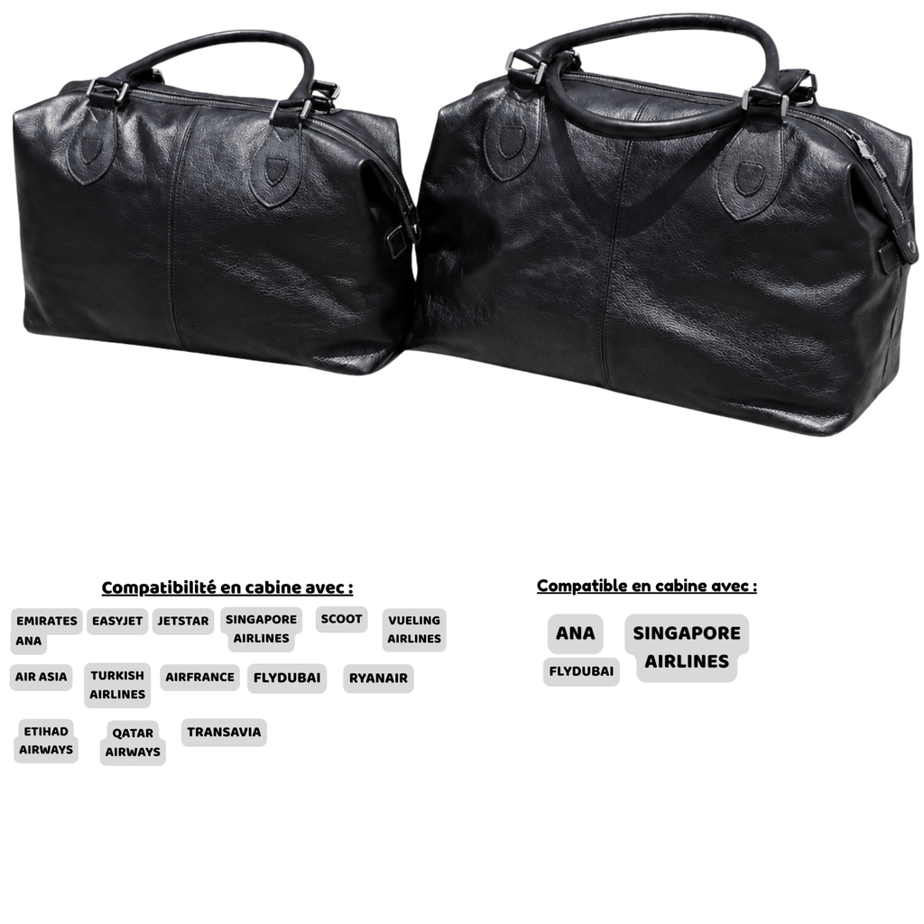 SOVEREIGN - Sac de Voyage Cuir Élégant