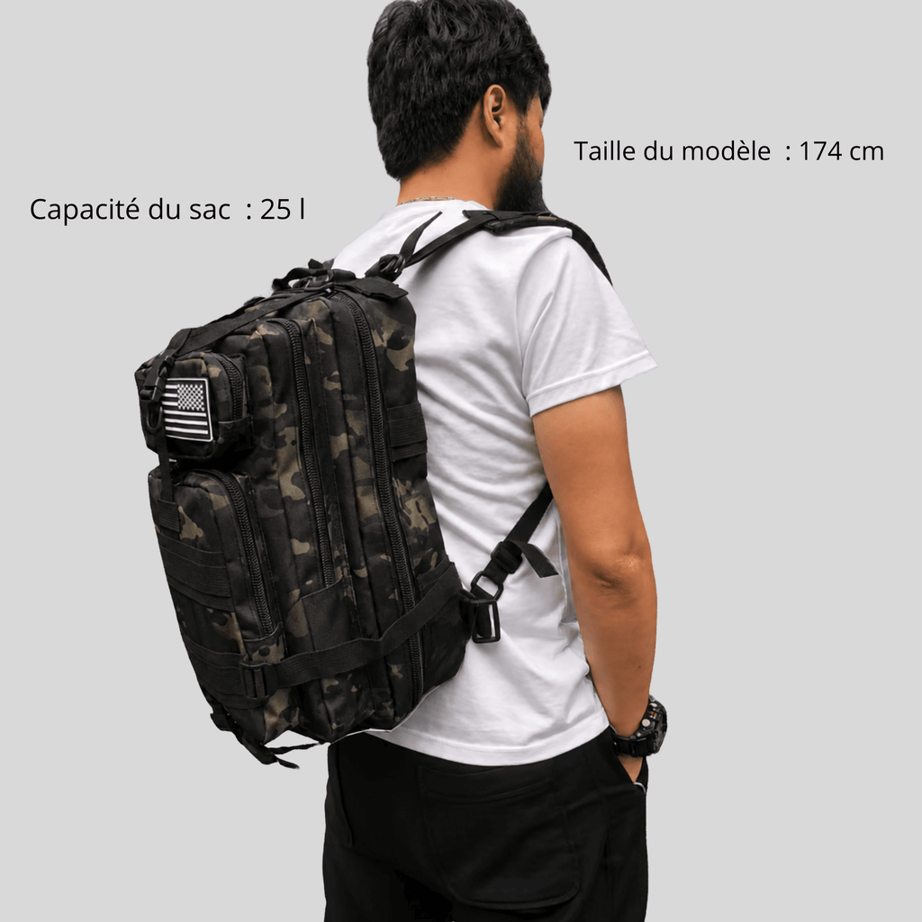 HORIZON FLOW – Sac à Dos de Voyage Tactique Multicompartiments