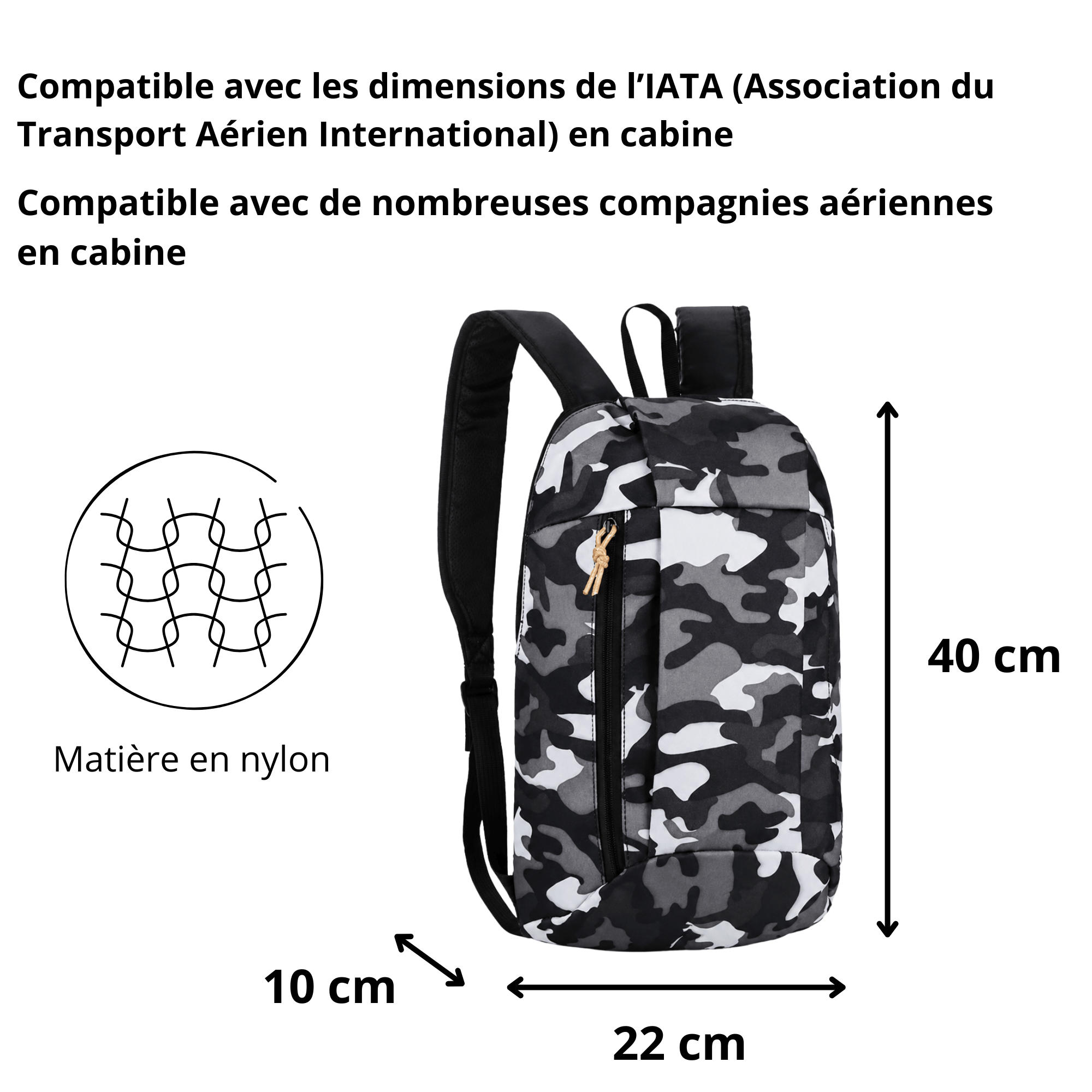 Sac à dos HORIZON CORE - L’essentiel, parfaitement organisé