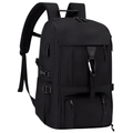 HORIZON DRIFT - Sac à Dos de Voyage Grande Capacité 50 L/80 L avec Compartiment Chaussures, Port USB et Format Trekking