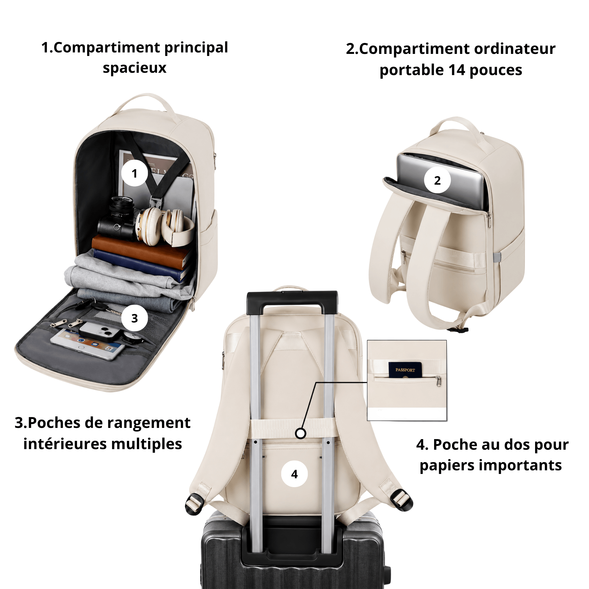 Sac à dos HORIZON EDGE - Pensé pour avancer sans ralentir