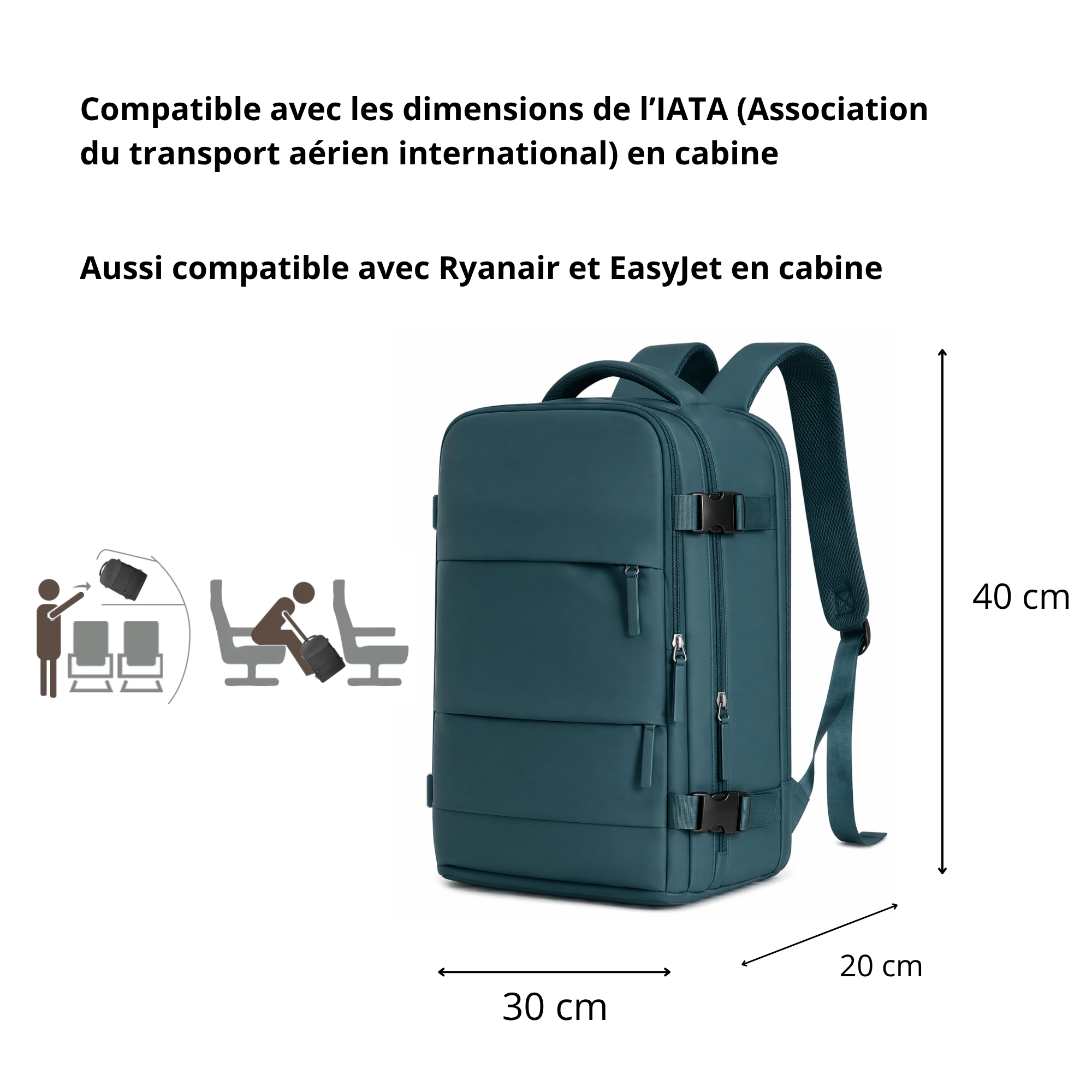 Sac à dos HORIZON FLEX - Organisez tout, voyagez sans stress