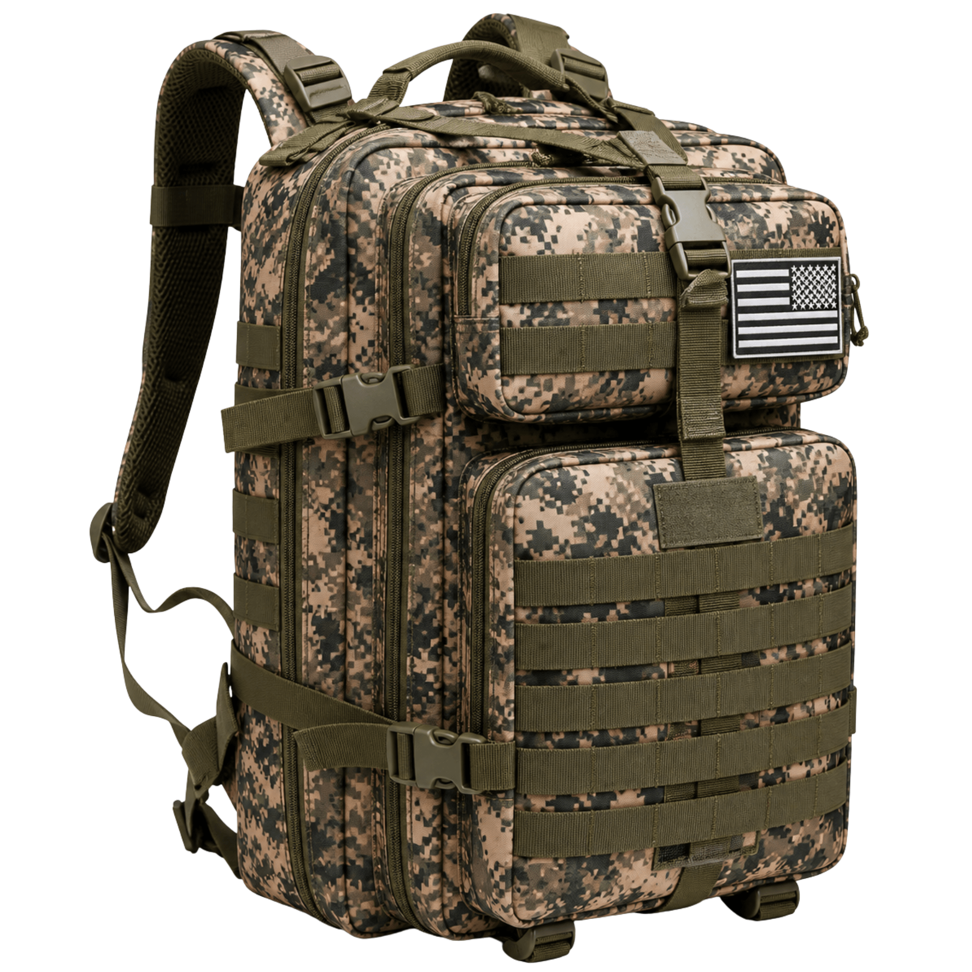 HORIZON FLOW – Sac à Dos de Voyage Tactique Multicompartiments