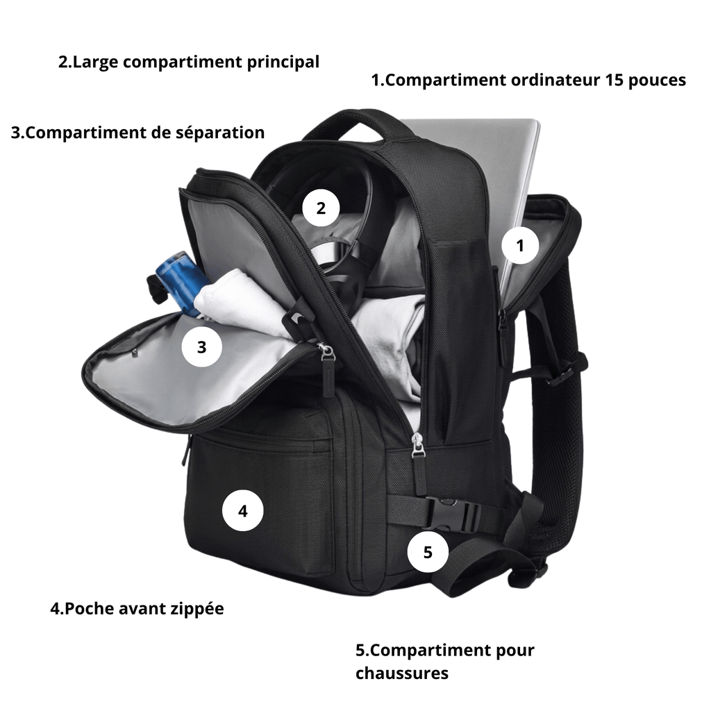 Sac à dos HORIZON NEXUS - L’organisation élégante pour vos déplacements
