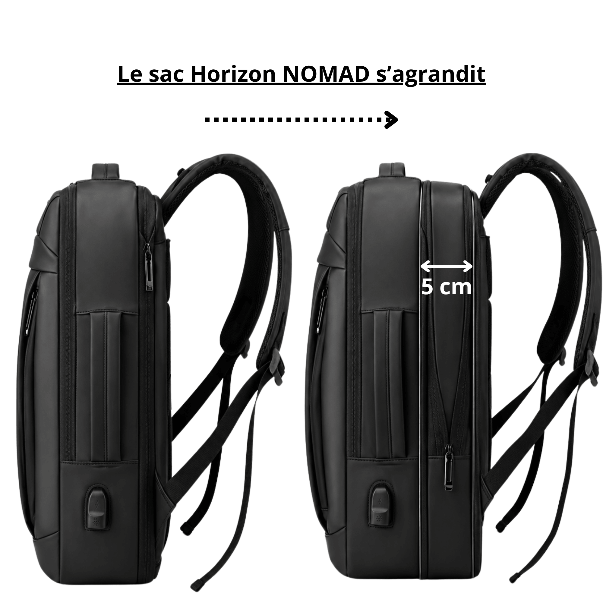 Sac à dos HORIZON NOMAD - Emportez l’essentiel, partez librement