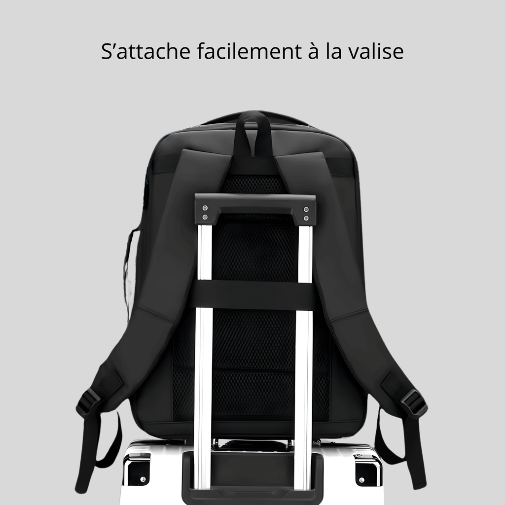 HORIZON NOMAD - Sac à Dos de Voyage Business Extensible, avec Port USB