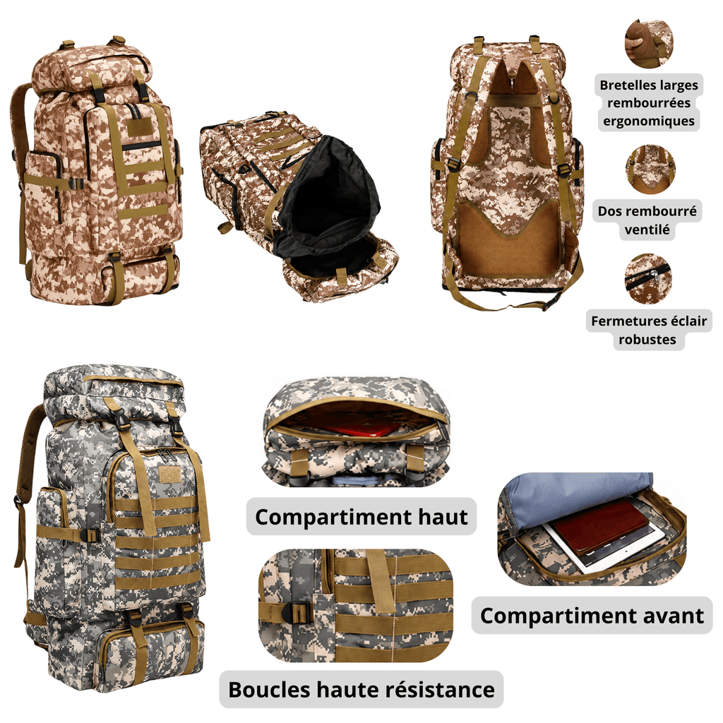 Sac à dos HORIZON NOVA - L’équilibre parfait entre mobilité et organisation