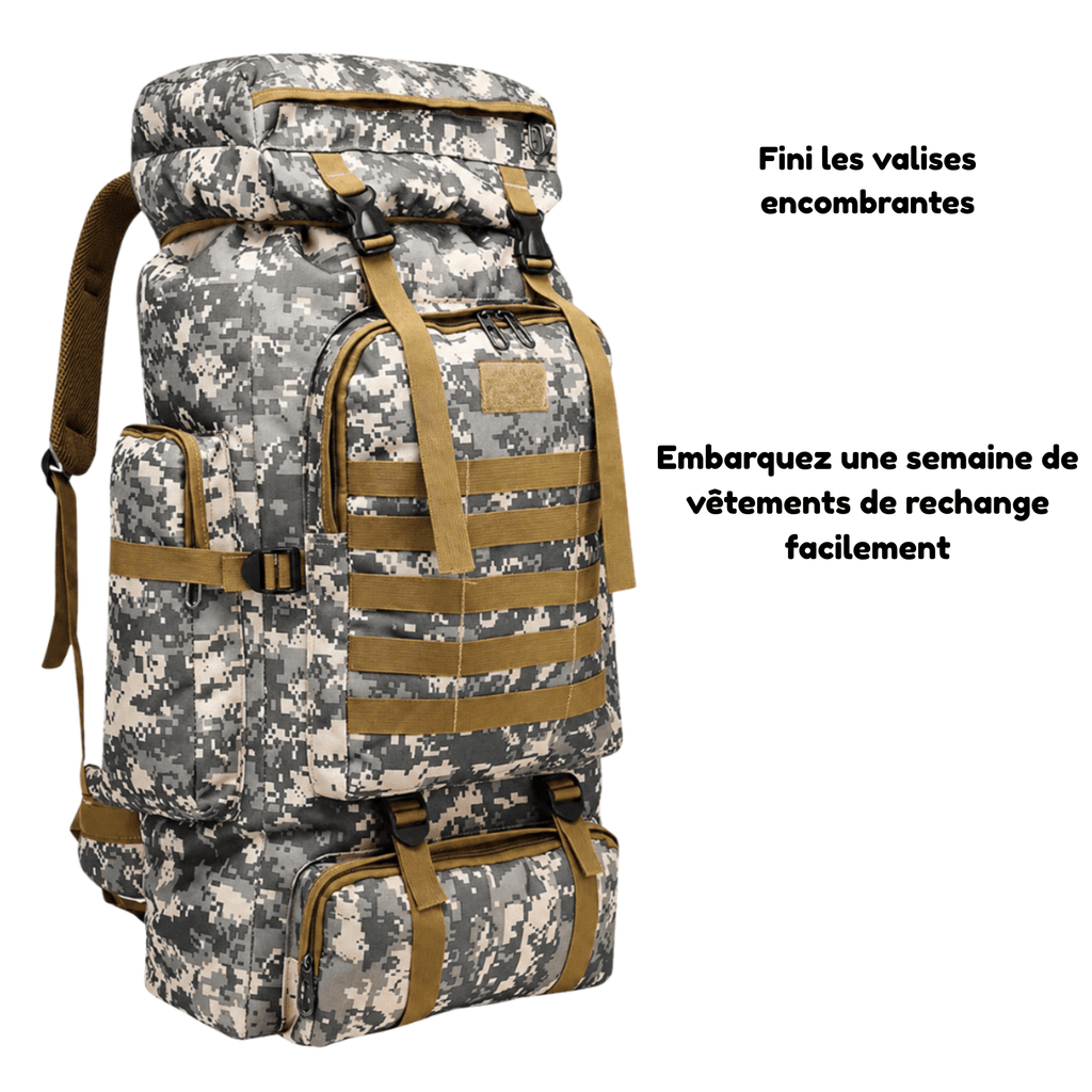 HORIZON NOVA - Sac à Dos de Voyage 80 L/100 L