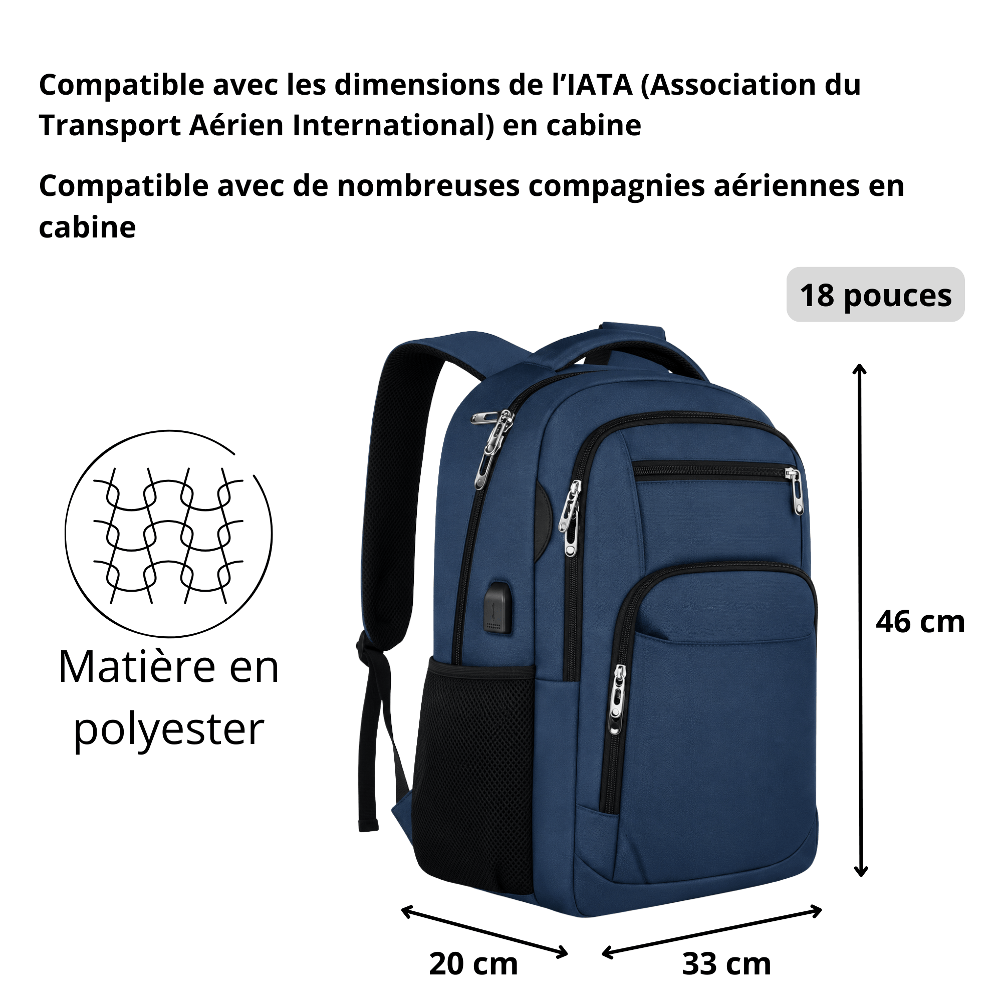 Sac à dos HORIZON PIVOT - L’organisation pensée pour vos journées actives