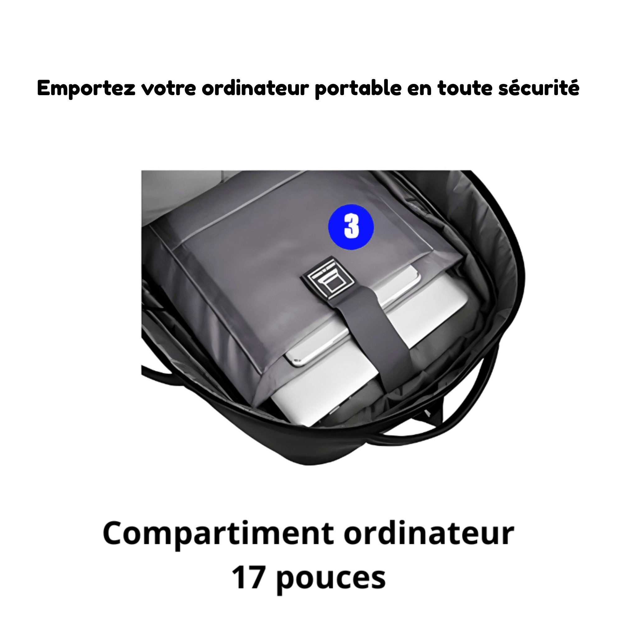 HORIZON PRIME - Sac à Dos de Voyage Extensible Grande Capacité
