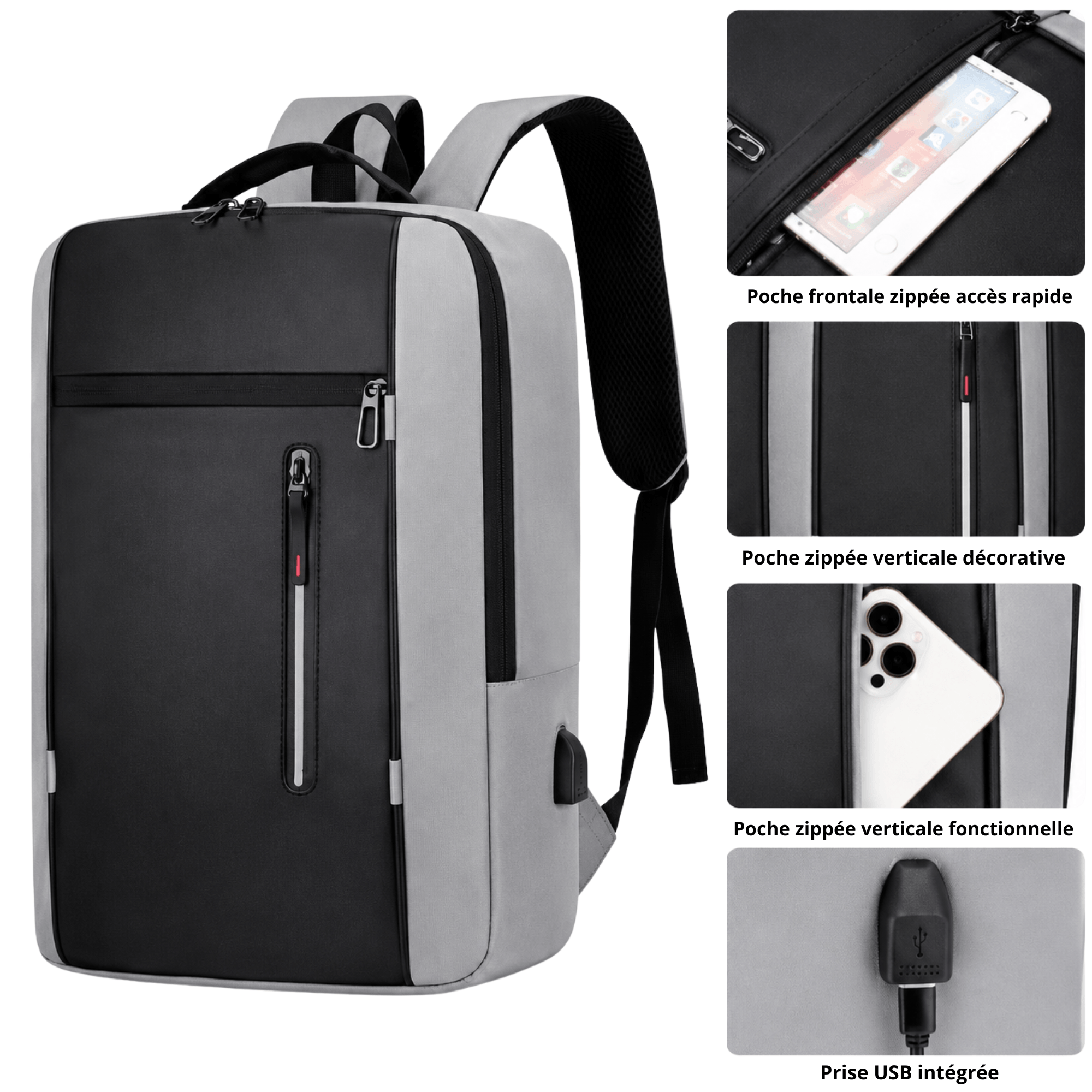Sac à dos HORIZON RUSH - Pensé pour les journées qui vont vite