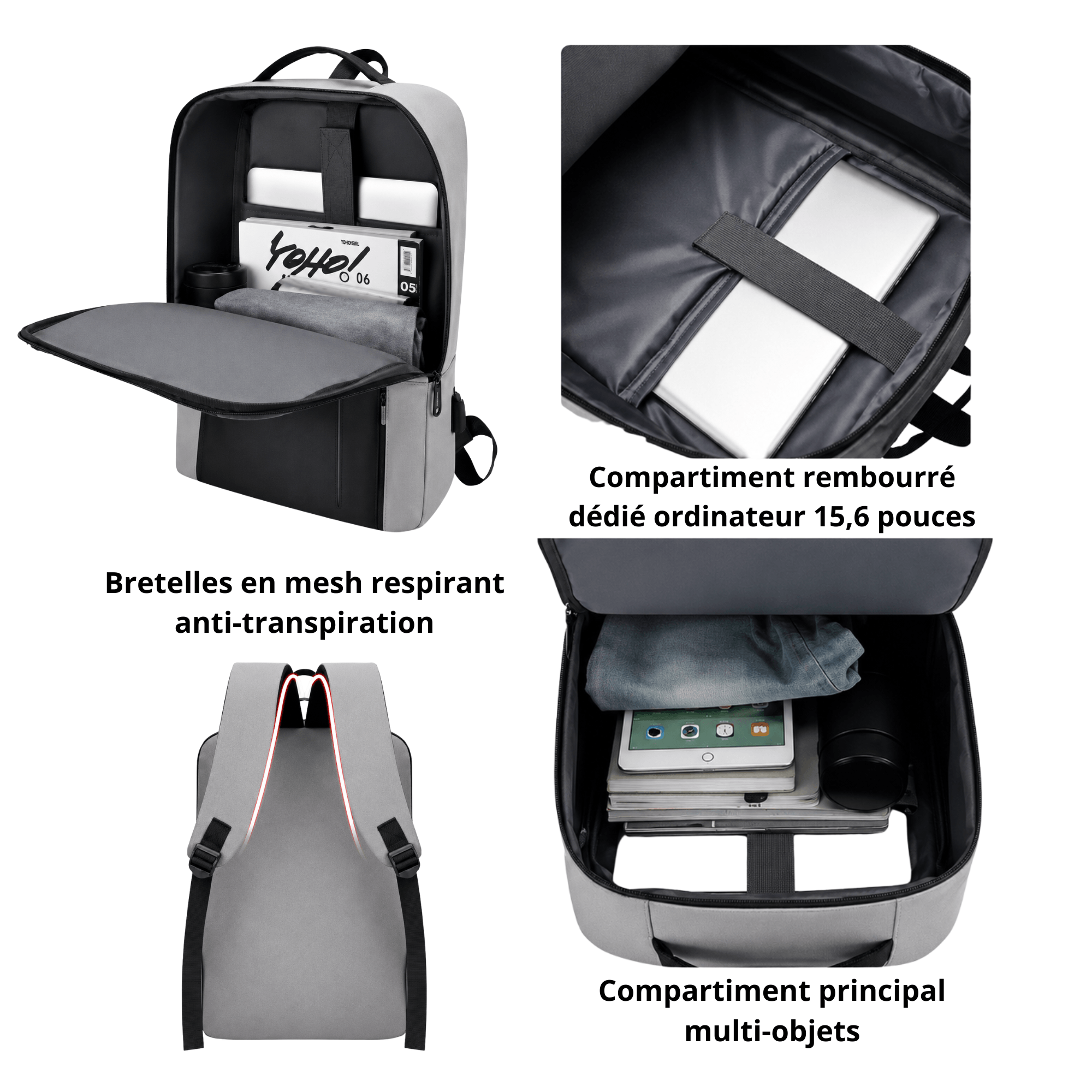 Sac à dos HORIZON RUSH - Pensé pour les journées qui vont vite