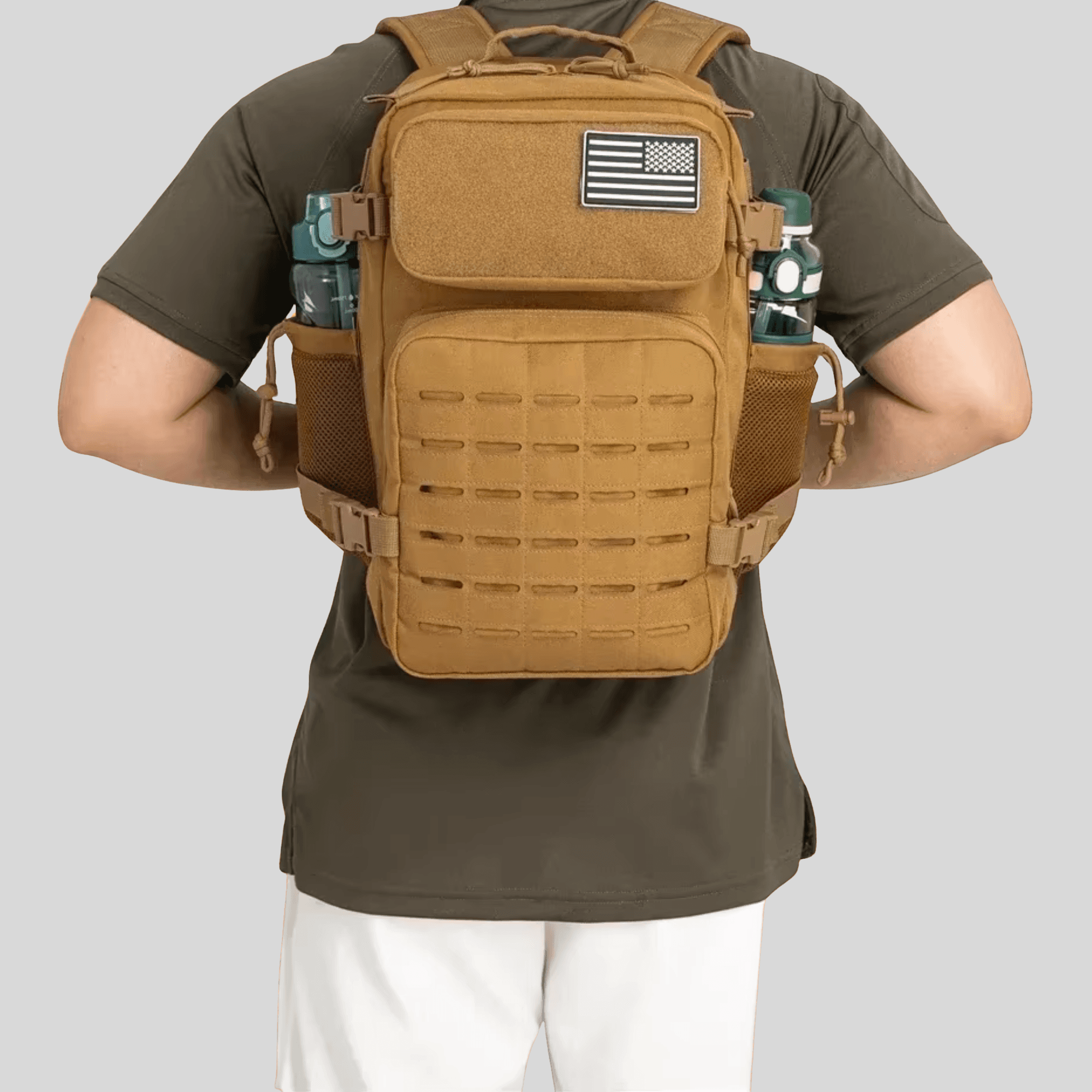 HORIZON VECTOR - Sac à Dos de Voyage Tactique avec Compartiments Multifonctions