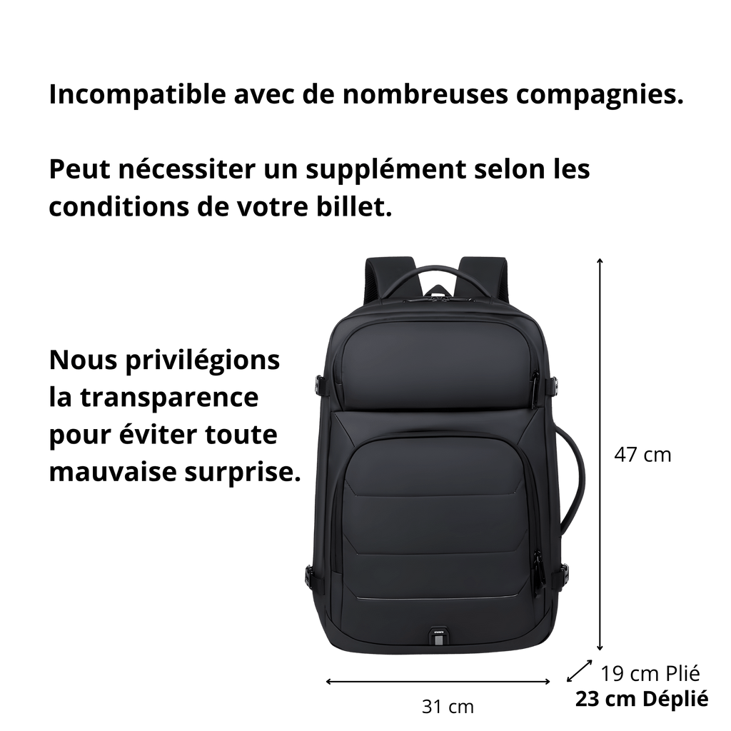 Sac à Dos HORIZON ONE - Tout emporter sans valise, sans compromis