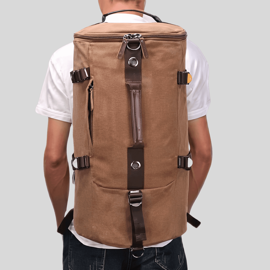 HORIZON ROVER - Sac à Dos de Voyage Polochon Vintage