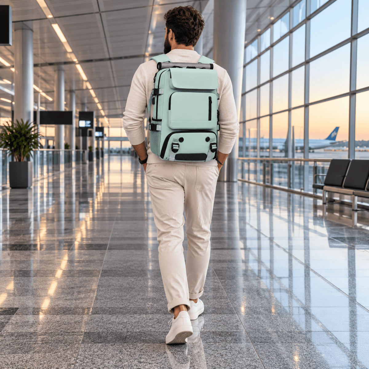 Sac de Voyage Cabine AÉLYS - Sac à Dos Multifonction avec Compartiment Chaussures