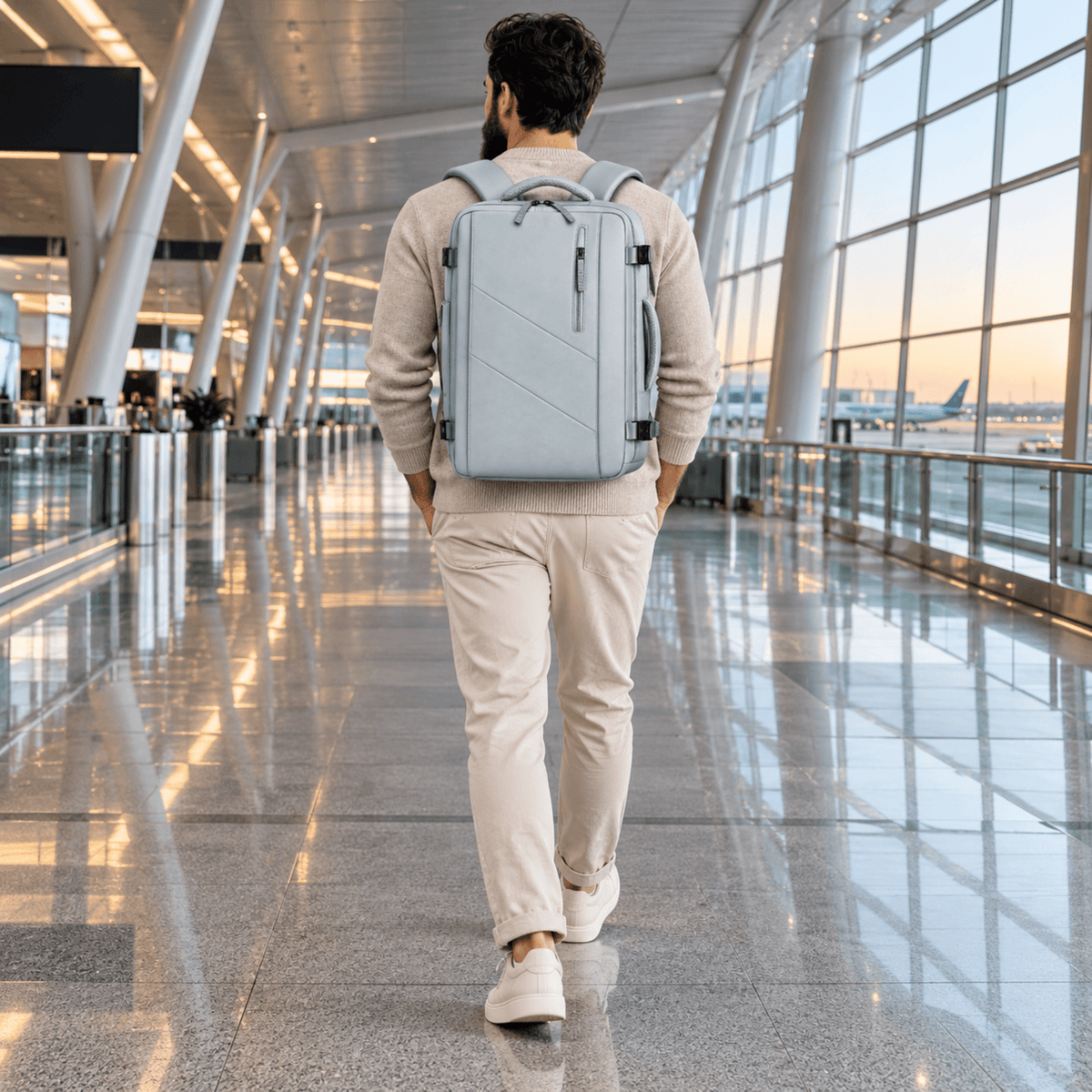 Sac de Voyage Cabine AéroCase - Format Valise & Sac à Dos 2-en-1