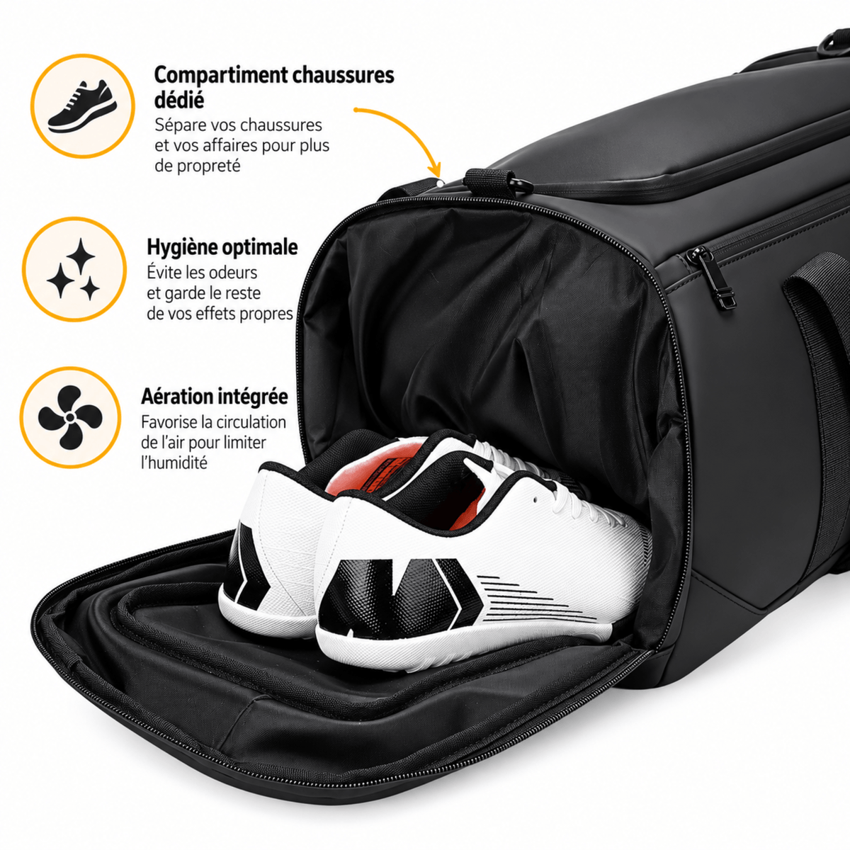 Sac de Voyage Cabine VELTRON - Élégant et Multipoches