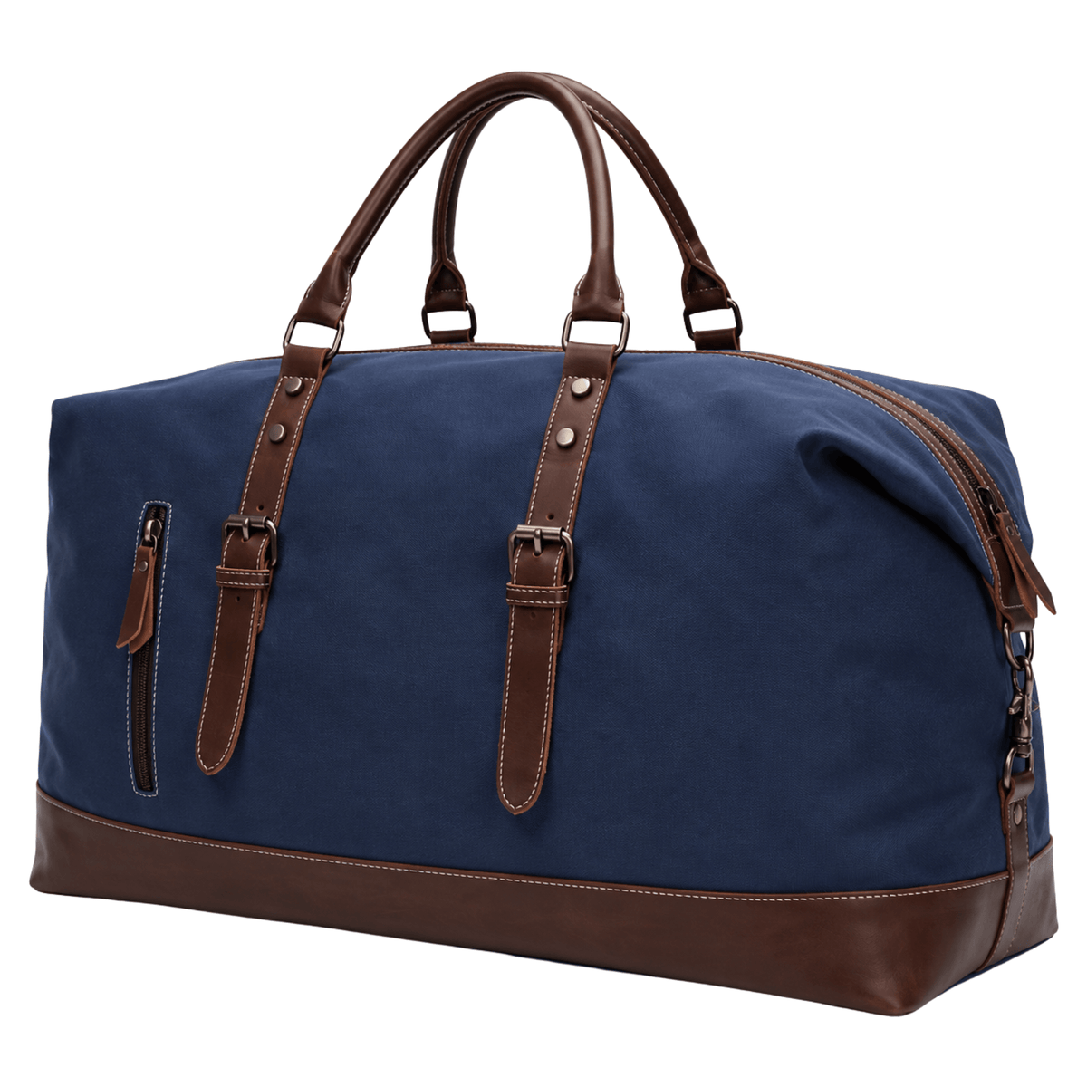 HORIZON HERITAGE - Sac de Voyage Homme en Cuir Synthétique & Toile