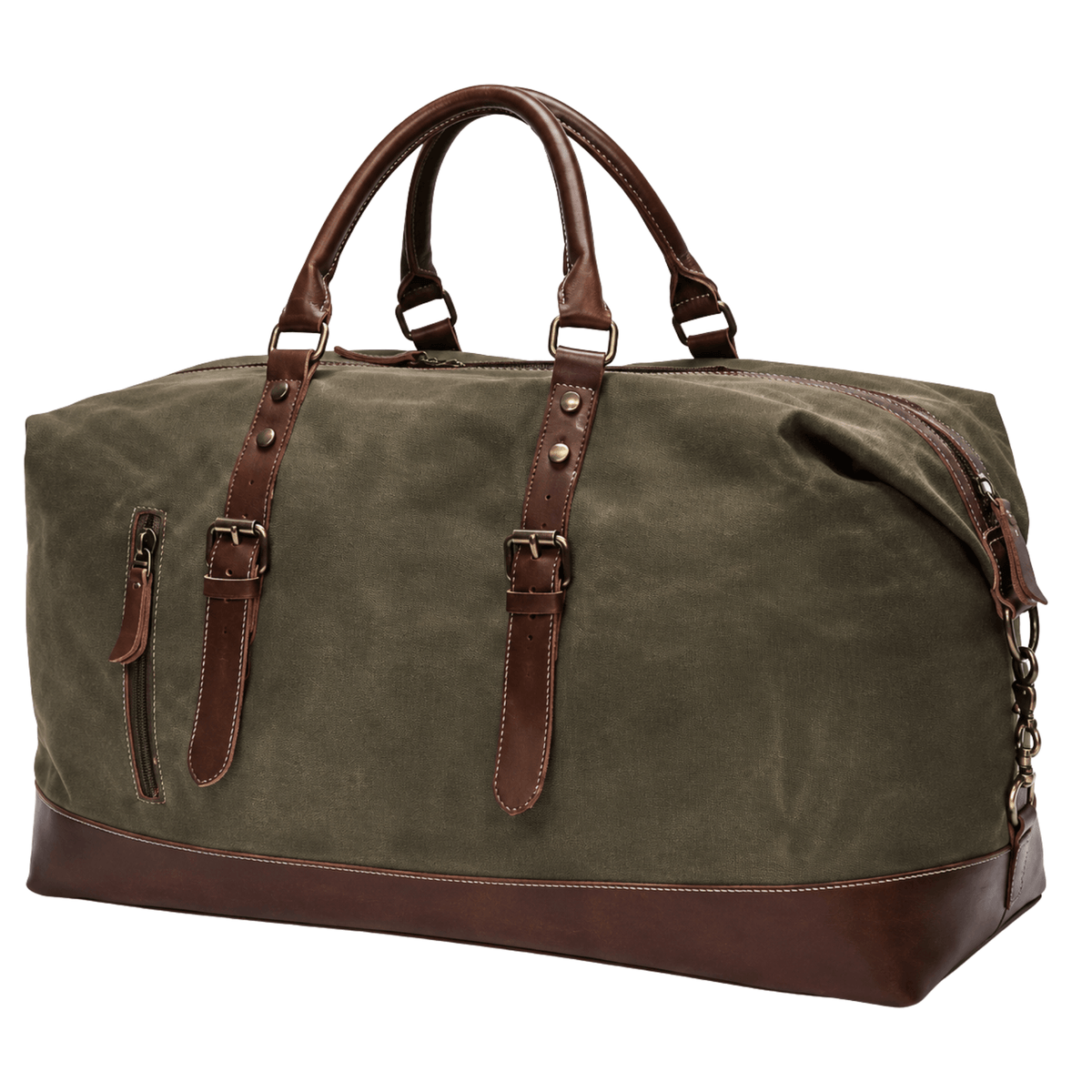 HORIZON HERITAGE - Sac de Voyage Homme en Cuir Synthétique & Toile