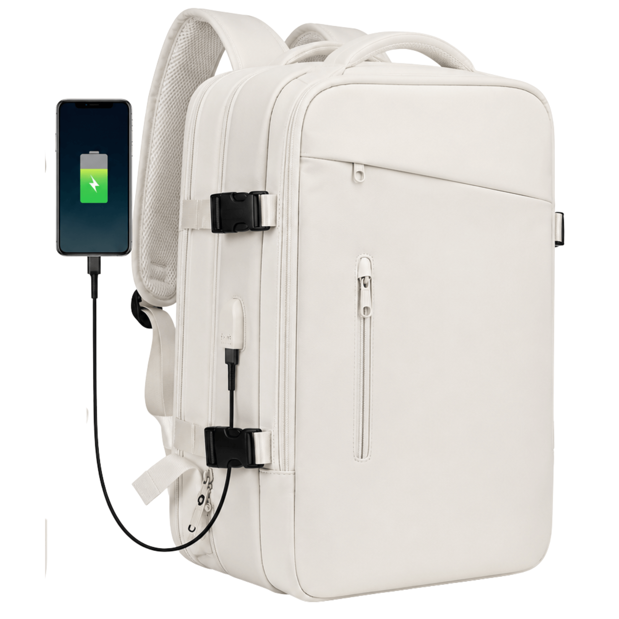 HORIZON VOYAGE - Sac à Dos de Voyage Extensible, Port USB