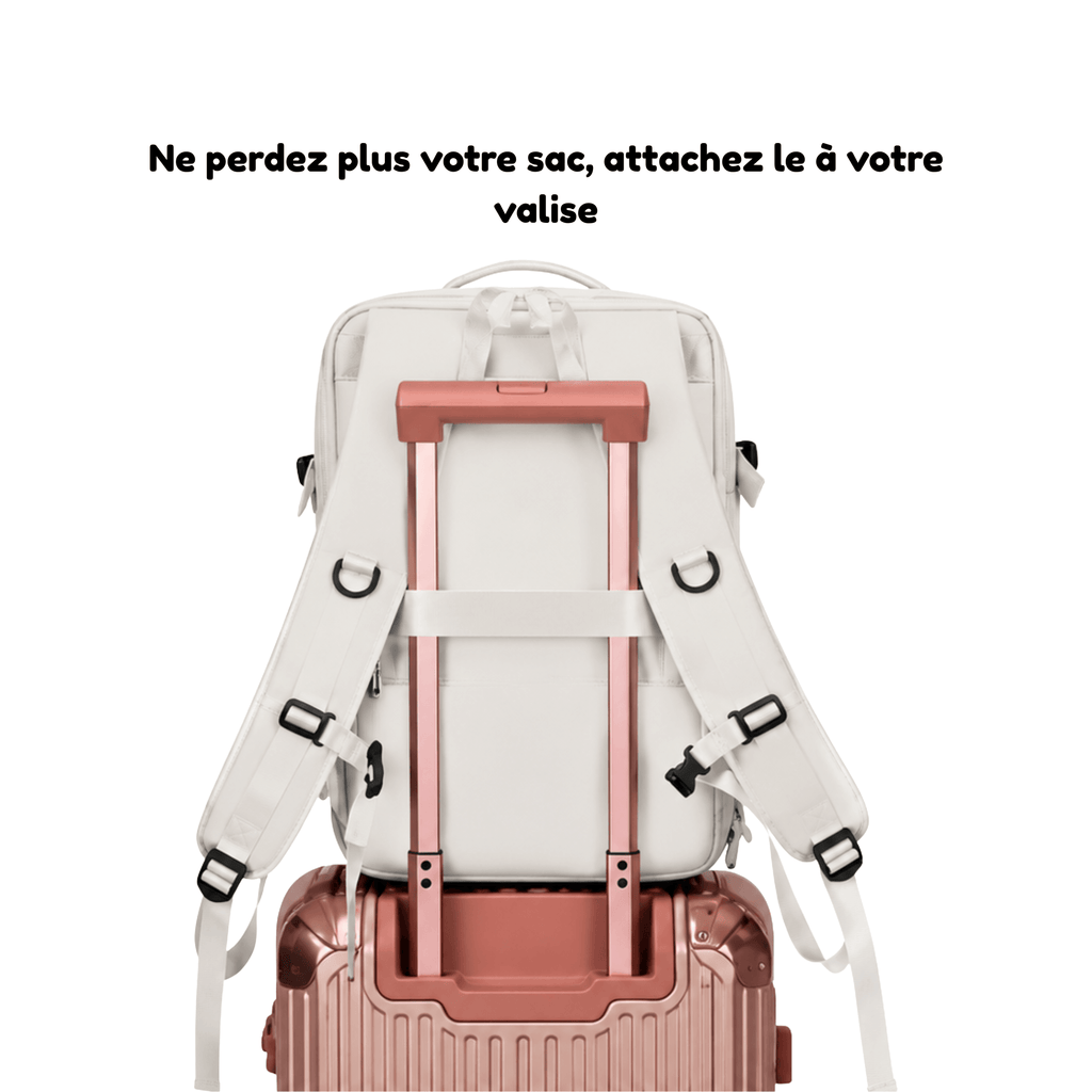 HORIZON VOYAGE - Sac à Dos de Voyage Extensible, Port USB