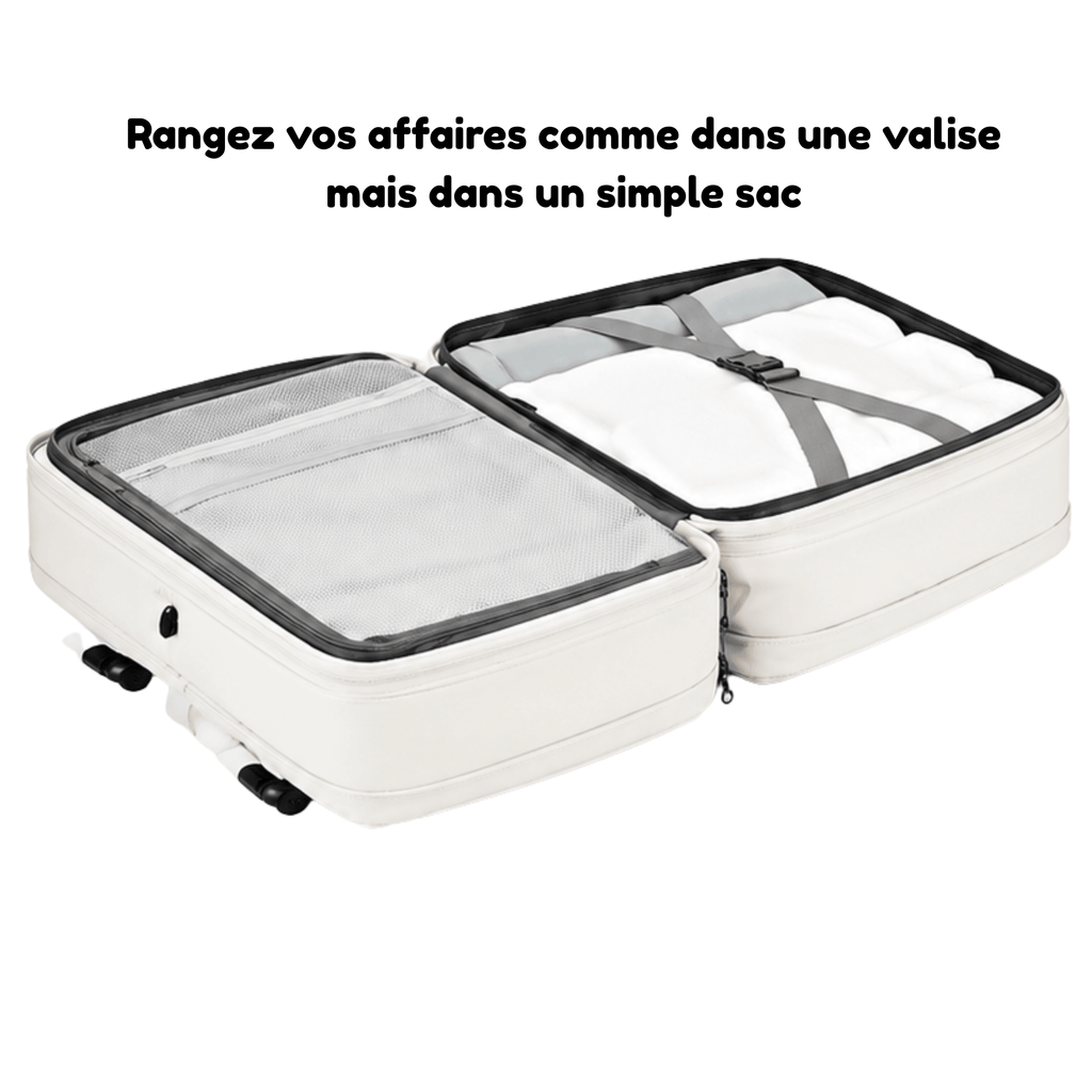 HORIZON VOYAGE - Sac à Dos de Voyage Extensible, Port USB