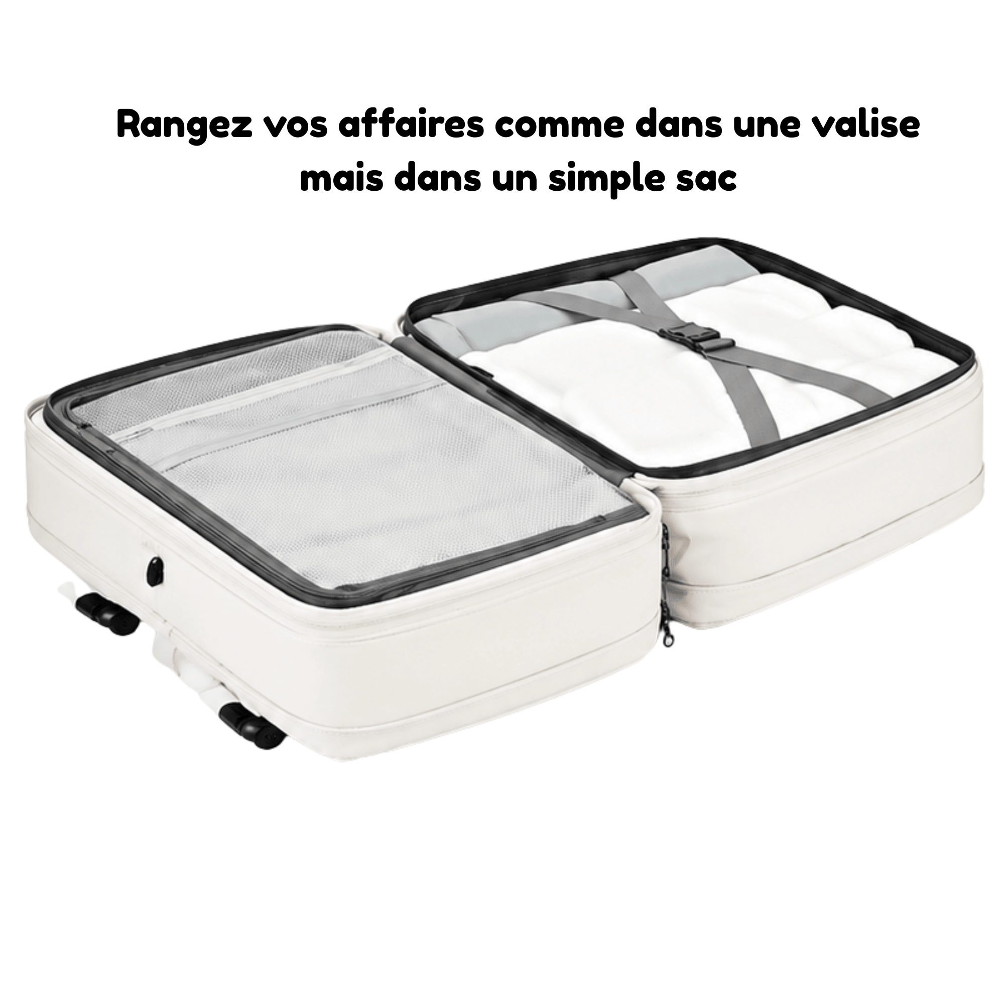 HORIZON VOYAGE - Sac à Dos de Voyage Extensible, Port USB