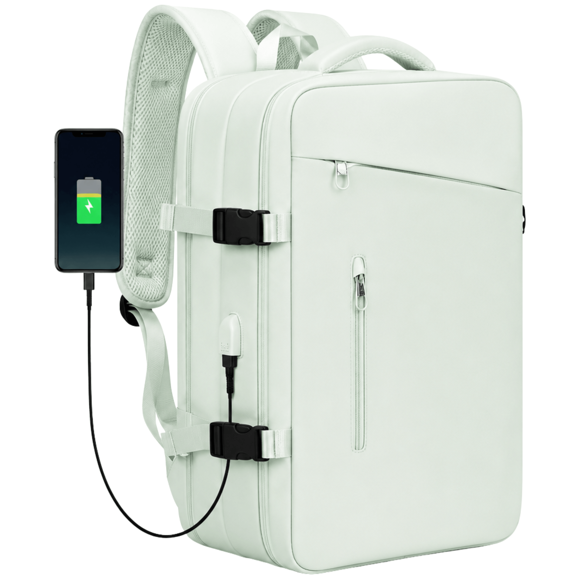 HORIZON VOYAGE - Sac à Dos de Voyage Extensible, Port USB