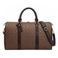 Sac de voyage cabine Élégance  - Motif triangle & bandoulière réglable